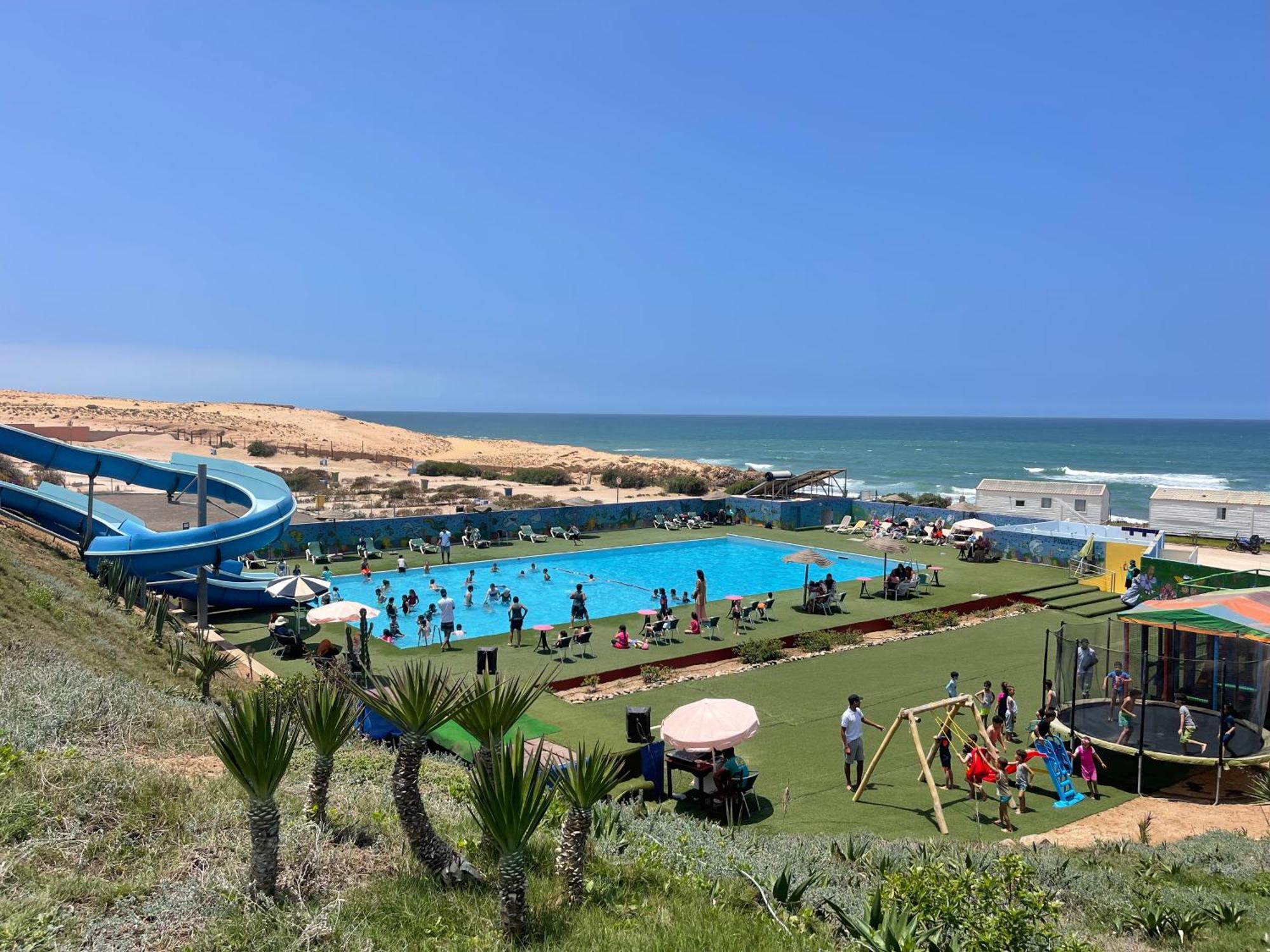 Camping Wassay Beach Lejlighedshotel Sidi Ouassay Eksteriør billede