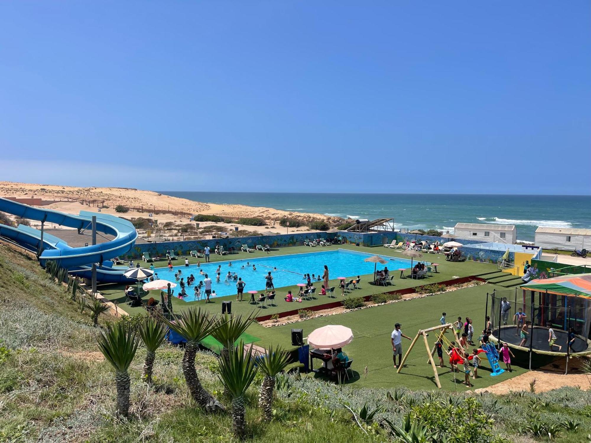 Camping Wassay Beach Sidi Ouassay Eksteriør billede